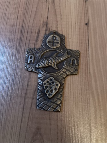 Kreuz bronzefarben klein - bronzefarben,,