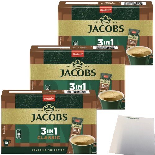 Jacobs 3in1 kaffee sticks - 3in1, kaffee-sticks