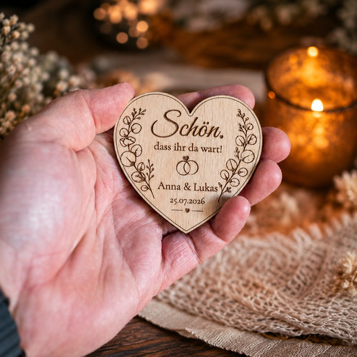 Gastgeschenk hochzeit magnet - gastgeschenk,