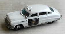 Matchbox 1951 Hudson Hornet weiß/schwarz POLICE Oldtimer Auto Car MBX Mattel ´51