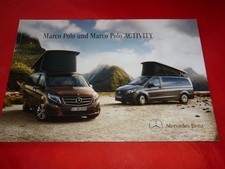 MERCEDES W447 Marco Polo Activity 160 CDI - 250 BlueTEC Prospekt Brochure 2014