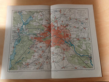 Stadtplan  Berlin um 1900