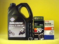 Fuchs Silkolene Super 4 10W40 Öl + Ölfilter YAMAHA YZF1000R Thunderace 4SV 4VD  