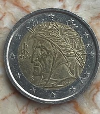 2 Euro Münze Italien Dante
