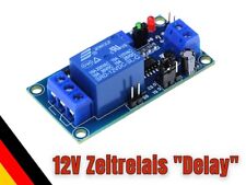 12V DC Zeitrelais – Verzögerungsrelais / Delay Timer Relaismodul – einstellbar
