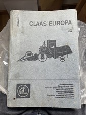 Claas Europa Ersatzteilliste