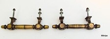 2x Alte Bronze oder Messing