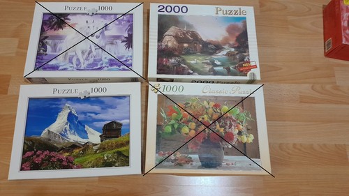 Puzzles landschaft 1000 - 2,