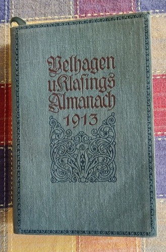 Velhagen und klasings - klasings, almanach