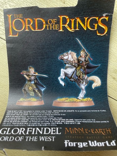 Lotr glorfindel expertenset - gw,