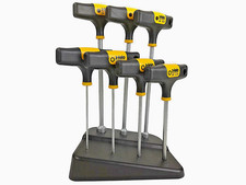 Felo 7-tlg. T-Griff Schraubendreher Set HEX + Steckschlüssel | Made in Germany