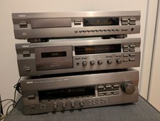 Yamaha Stereo Receiver Rx-396rds Casset Kx-393 And Cdx-493