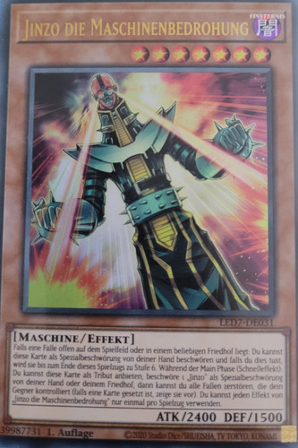 Jinzo die - yu-gi-oh!,