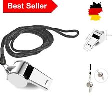 Pfeife Edelstahl Trillerpfeife