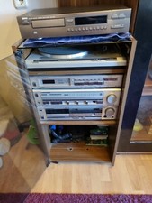 stereo kompaktanlage mit plattenspieler