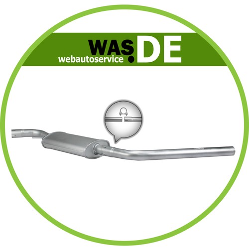 Auspuff mittelschalldämpfer - auspuff,