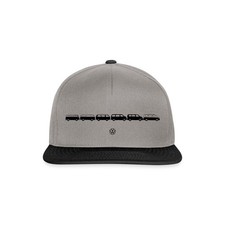 Volkswagen VW Camper Evolution Mit Logo In Schwarz Snapback Cap, One size