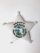 Sheriffabzeichen von Palm Beach, Florida, Uniform, Patch, Aufnäher