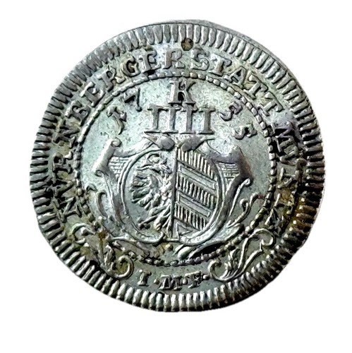 Nürnberg stadt kreuzer - stadt, 1755
