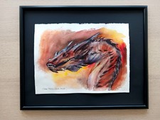 Aquarell Bild Gemälde Malerei