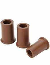 Gummipuffer braun für