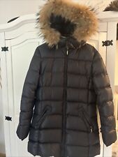 eddie pen Mantelmit Fellkapuze Blau Gr 16/ 36