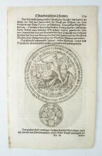 Kupferstich Original 1595 aus Oldenburgisch Chronicon H.Hamelmannum B-15466