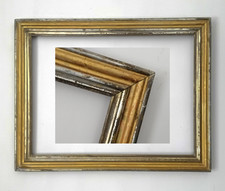 Expressionistenrahmen Silber