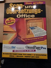 Scan-Übersetzungssoftware-Office. Lingutec- Omnipage Pro für Windows 95, 98, NT!