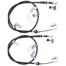 2X A.B.S HANDBREMSSEIL SEILZUG