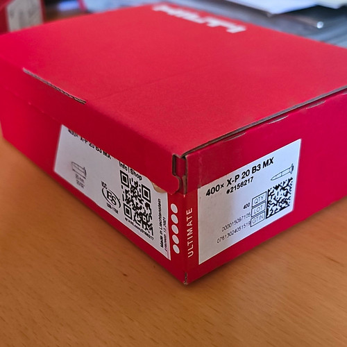 Hilti mx nägel 20 - b3,