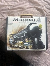 „MECCANO Sonderedition Dampflok Bausatz mit Motor. Neuer, geöffneter Karton.