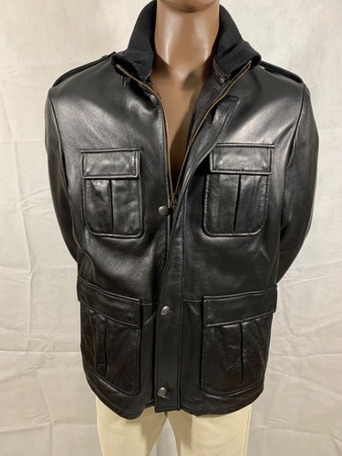 Lederjacke cop stil - lederjacke,
