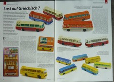 Mercedes Benz O 302 Busse in 1-87 von Joytoy....ein Modellbericht #2109c