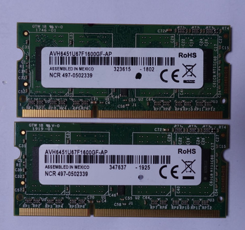 8gb ddr3 dimm - 2x4gb, 1600mhz