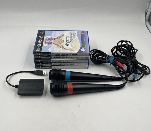 Ps2 singstar set spiele mit - set, 5
