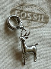 Fossil Rentier Hirsch Charm