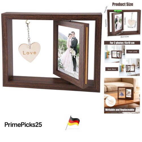 Drehbarer bilderrahmen holz - drehbarer,
