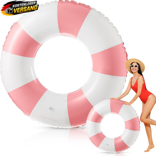 Aufblasbarer schwimmring 120cm - aufblasbarer,