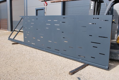 Freitragend schiebetor 400 x - freitragend,