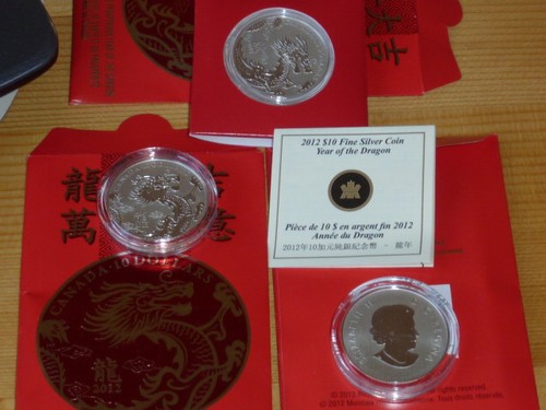 Silber kanada dollar year - silber,