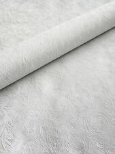 PVC Tischdecke Flora weiß