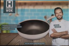 Hensslers Wok - Edelstahl 28cm