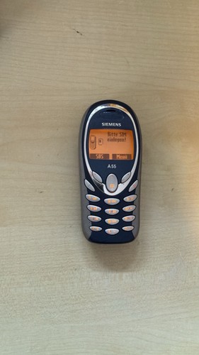 Siemens a55 blau - siemens, tasten