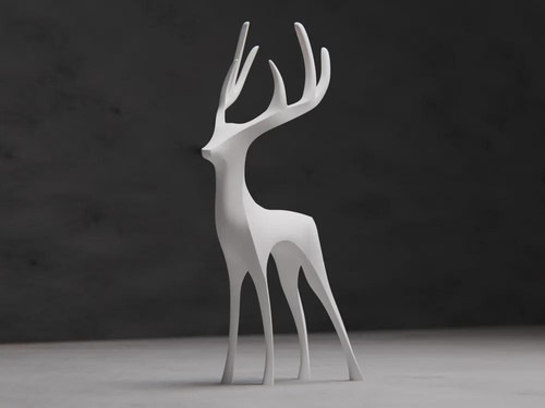 Hirschbock skulptur - hirschbock,