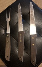 altes Messerset KDS Steak Gabel Messer