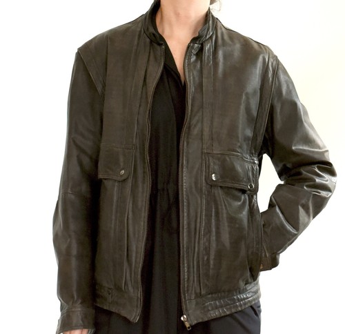 Sportliche itallo lederjacke - itallo,