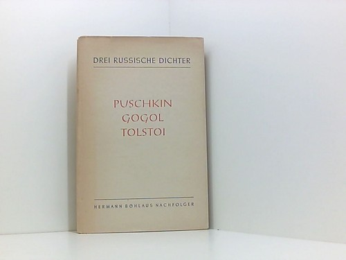 Drei russische dichter leben - dichter, :