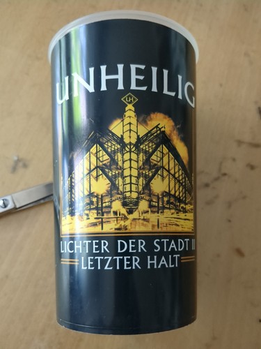 Unheilig fan artikel plastik - fan,