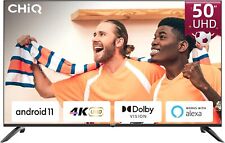 CHiQ U50G7LX 126cm (50') UHD Android-TV WLAN Schwarz, Wie NEU!